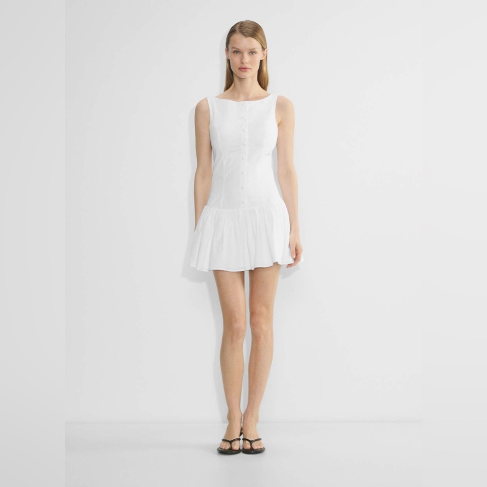 NWT Sunday Best Foxglove Poplin Dress